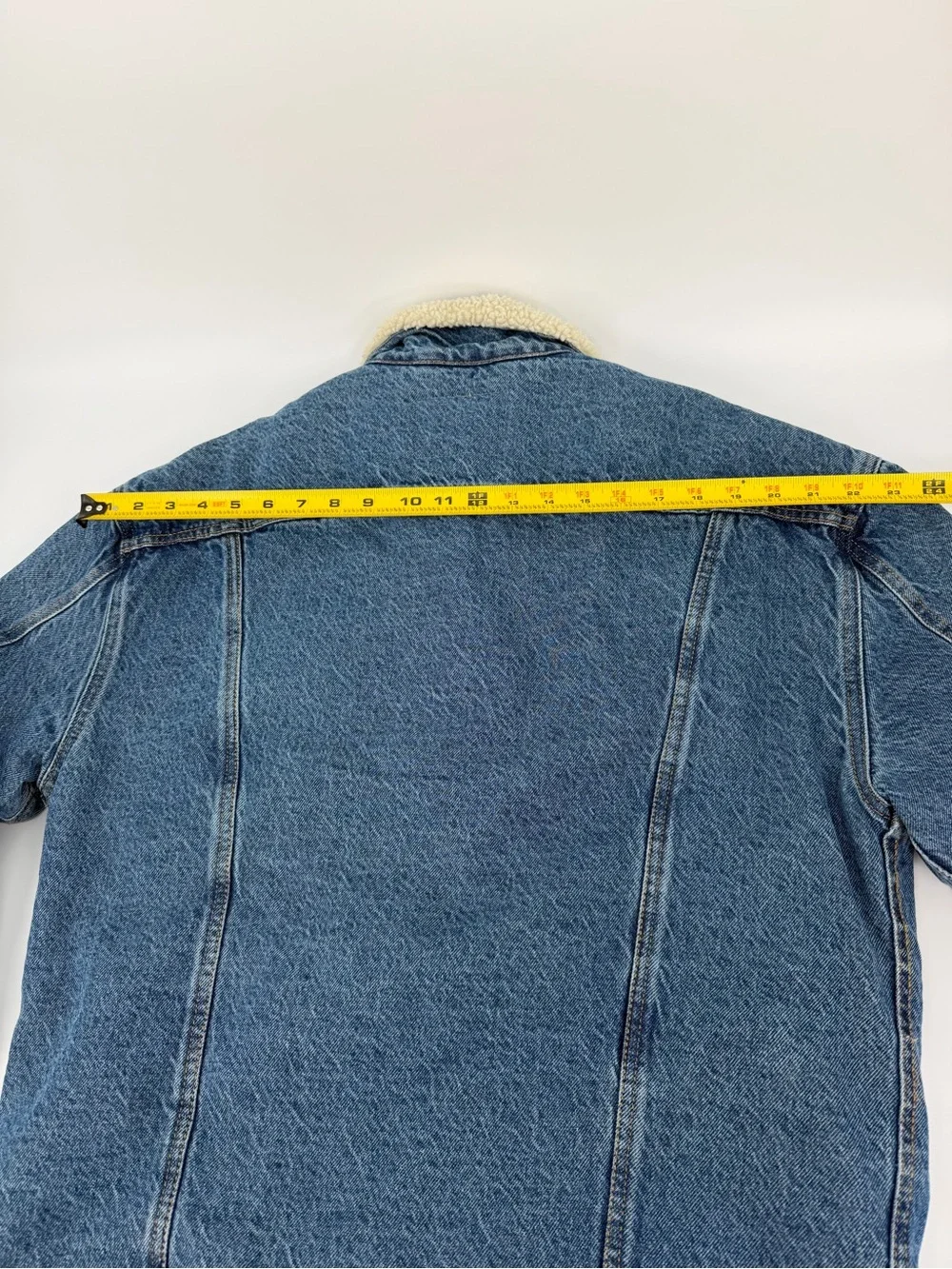 Levi's Baggy Trucker Jacket Sherpa Lined Denim Jean Jacket Men's M NWT